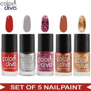 Color Diva (CD-NPCMB5-5009) - Maybe Multicolor Nail Pai...