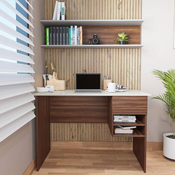 HOMEEASY Wooden Study Table, Computer Table, Office Tab...
