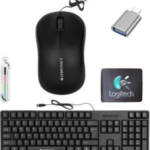 Mophonics K20 Keyboard, Comfort Mouse, MousePad, C-OTG,...