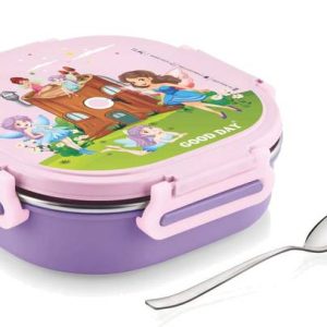 Good Day Donut 2 Insulated Steel Tiffin With Spoon For ...