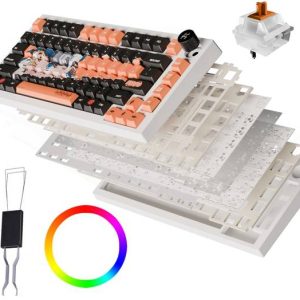 Kreo X Naruto Swarm 75% Wireless Mechanical Keyboard wi...