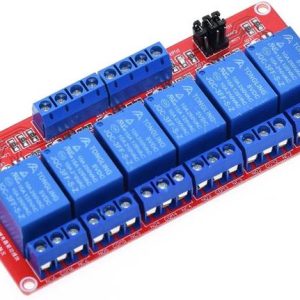 amiciSmart 6 Channel Relay Module Shield with Optocoupl...