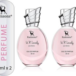 RAMSONS U R Lovely Pack of 2 Eau de Parfum - 60 ml