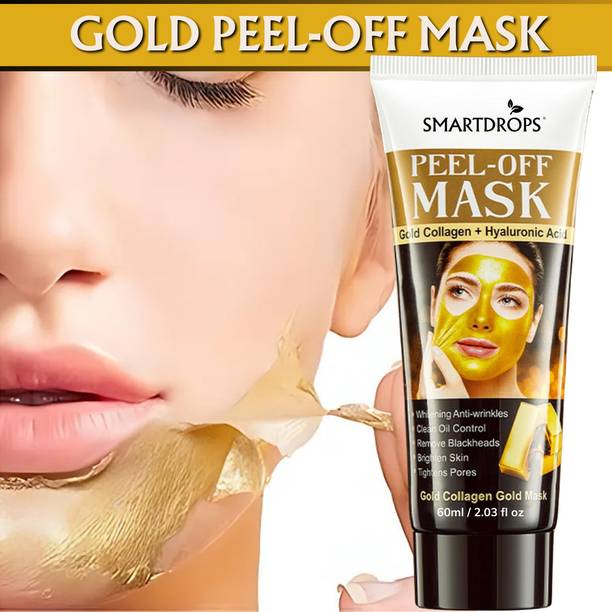 smartdrops Face Peel Off Mask for Lightens Skin Tones P...
