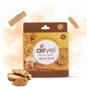 Airvel Sandalwood Blocks Soothing Sandal Fragrance Bloc...