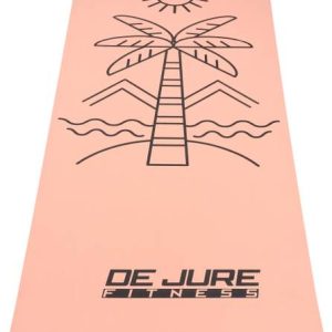 DE JURE FITNESS Printed Yoga Mat with Carrying Strap, L...