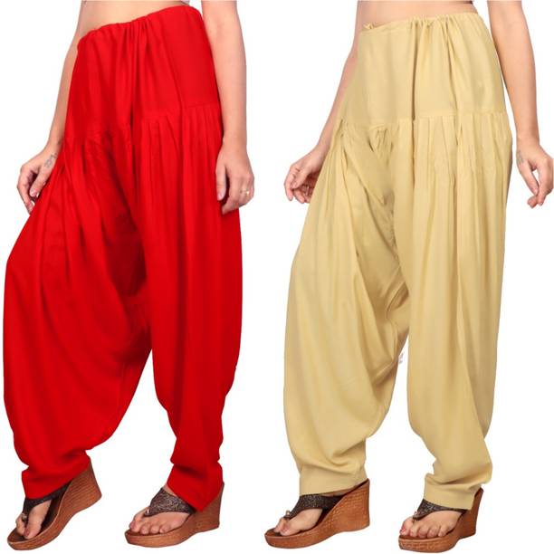 Fashion Gallery Viscose Rayon Solid Patiala