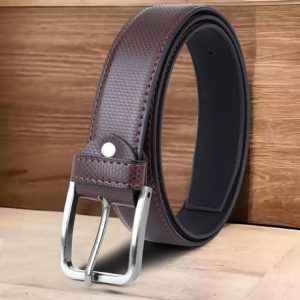 PROVOGUE Men Casual Brown Artificial Leather Belt