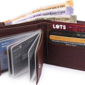 MACBERRY Boys Casual Brown Artificial Leather Wallet - Regular S...