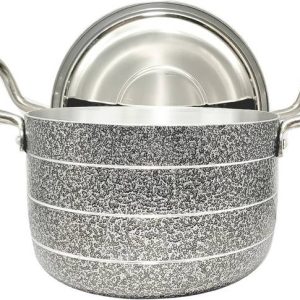bartan hub Pot/Patila/Bhagona set of 1 with Lid (Gas St...