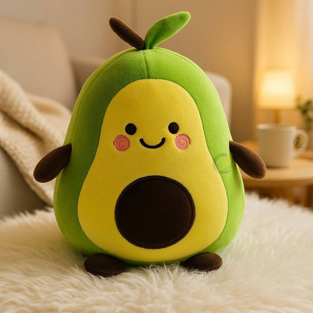 MARSELITE Avocado Plush Soft Toy – Stuffed Pillow Doll ...