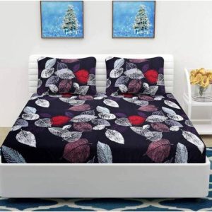 The Divine 240 TC Polycotton Double Printed Flat Bedshe...