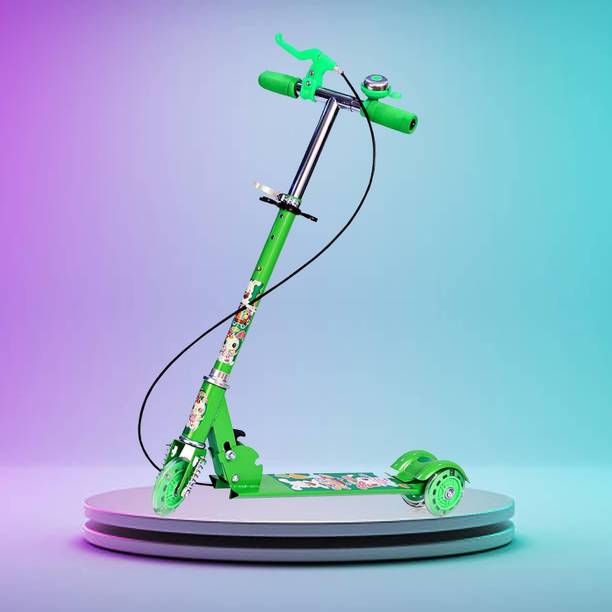 Tazomi Kick Scooter for Kids 3 Wheeler Foldable Kick Sk...