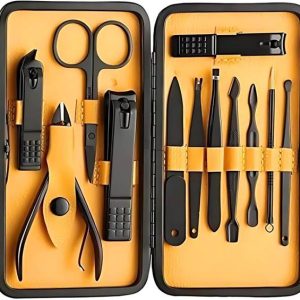 Sergio Nail Tools Manicure & Pedicure Set of 12pcs with...