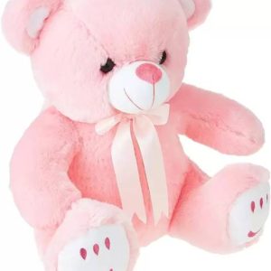 Nyaara Plush Cute Sitting Teddy Bear Soft Toys with Rib...