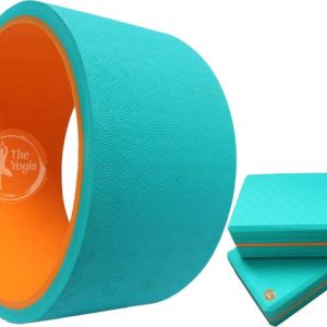 The Yogis Yoga Wheel for Back Bends, Exercise, Stretchi...