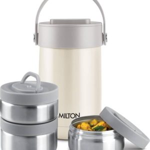 MILTON Glamour Thermos steel Stainless Steel Tiffin Box...