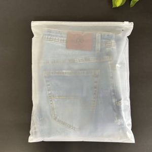 WOW PACK Frosted Slider Zipper Bags- 75 Micron Security...