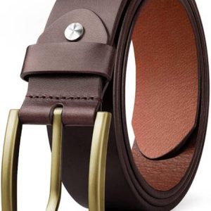 PROVOGUE Men Brown Genuine Leather Belt
