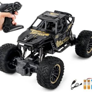 TRIMMO Rechargeable Rock Crawler Remote Control Monster...