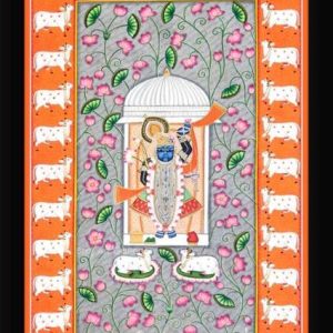 Braj Art Gallery Pichwai Painting Shrinathji & Herd of ...