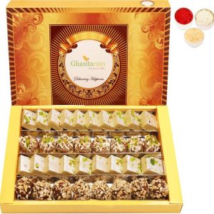 Ghasitaram Gifts Bhaidooj Gifts Sweets-Assorted Box of ...