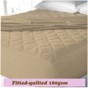 EVERDECOR Fitted Double, Queen Size Breathable, Stretch...