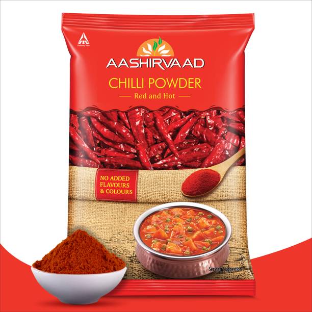 AASHIRVAAD Red Hot Chilli Powder with No Added Flavours...