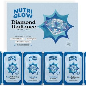 NutriGlow NATURAL'S Diamond Radiance Facial Kit for Acn...