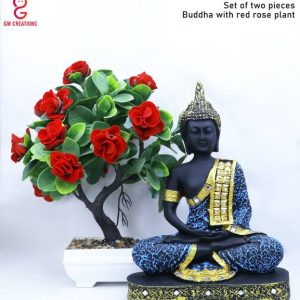 GW Creations Beautiful Meditating Lord Buddha With Bons...