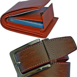 LOOPA Men Tan Synthetic Belt