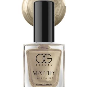 OG BEAUTY Canvas Gold | Rich Gold Metallic Nail Paint w...