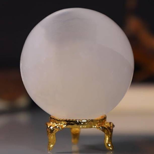 Crystal Divine Selenite Crystal Sphere Ball Crystal Sho...