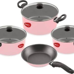 Pigeon Master Chef 7 Piece Non-Stick Coated Cookware Se...