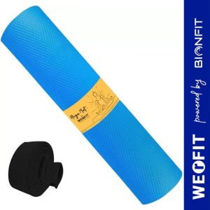 WERFITE 6mm Luxurious EVA Yoga Mat with Carry Strap, An...