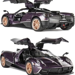 DIANOR 1:32 Pagani Huayra Metal car Pull Back Die cast ...