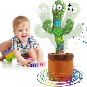 NPN Talking Cactus Plant Plush Toy Dancing Cactus Voice...