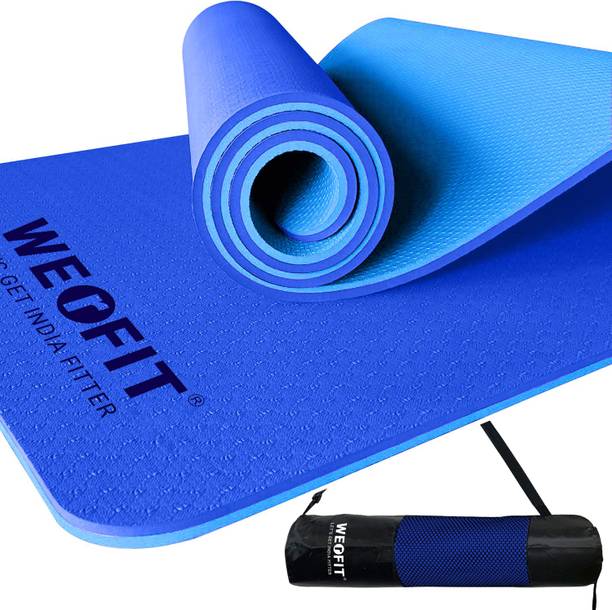 WErFIT TPE Yoga & Exercise Mat for Home Gym Workout wit...