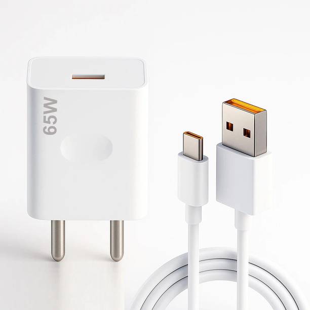 SB 65 W SuperVOOC 6 A Wall Charger for Mobile with Deta...