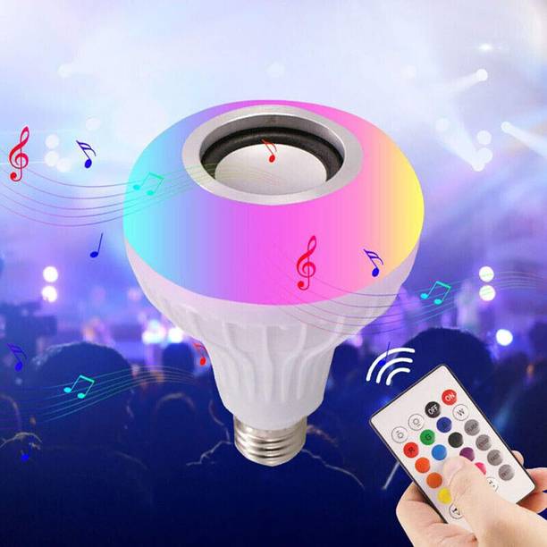 laxmi gold 220 W Bluetooth Round B24 LED Bulb