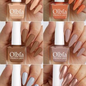 Olbia Nail Polish Combo | Long Wear, Quick Dry Nail Pai...