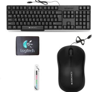 Mophonics K20 Keyboard, Comfort Mouse, MousePad, Cable ...
