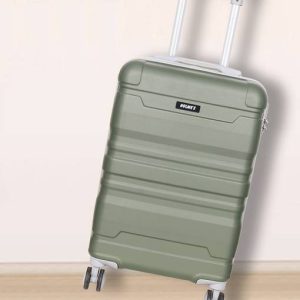 HOLME'S Small Cabin Suitcase (57 cm) 8 Wheels - Hard Sided PP, ...