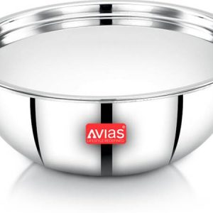 AVIAS Riara Triply | 5 Years Warranty | Kadhai, 3 Layer...