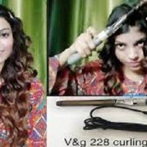 Pink Tokri V&G 228 Professional Hair Curling Ceramic Ma...