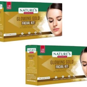 Nature's Essence GLOWING GOLD FACIAL NENO KIT 20GM(PACK...