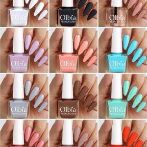 Olbia NO CHIPPING & NO FADING, QUICK DRY, NON TOXIC NAI...