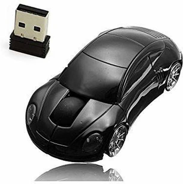 microware 3D Car Shape Mini 4800 DPI USB Wireless with ...