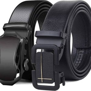 PROVOGUE Men Formal, Casual Black Texas Leatherite, Artificial L...