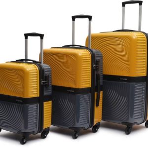 YAYAVAR Hard Body Set of 3 Luggage 4 Wheels - VENICE - Scratch ...